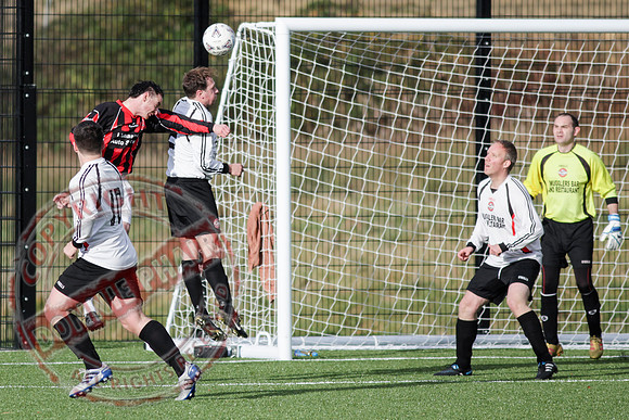 Lisnaskea Rovers (8) V Glebe United (0) in Irish Junior Cup.