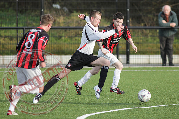 Lisnaskea Rovers (8) V Glebe United (0) in Irish Junior Cup.