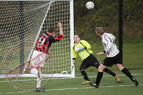 Lisnaskea Rovers (8) V Glebe United (0) in Irish Junior Cup.
