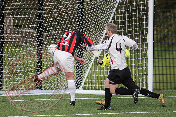 Lisnaskea Rovers (8) V Glebe United (0) in Irish Junior Cup.