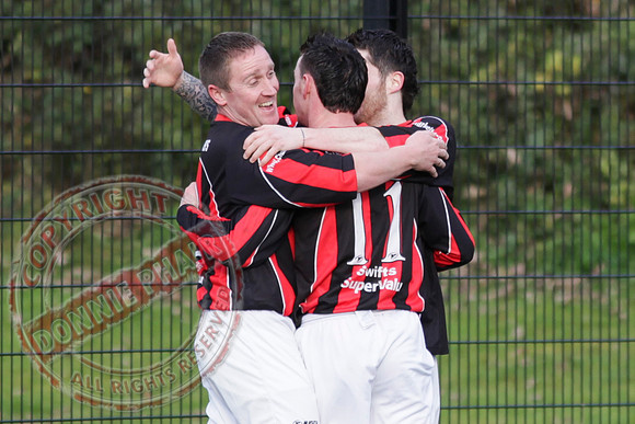 Lisnaskea Rovers (8) V Glebe United (0) in Irish Junior Cup.