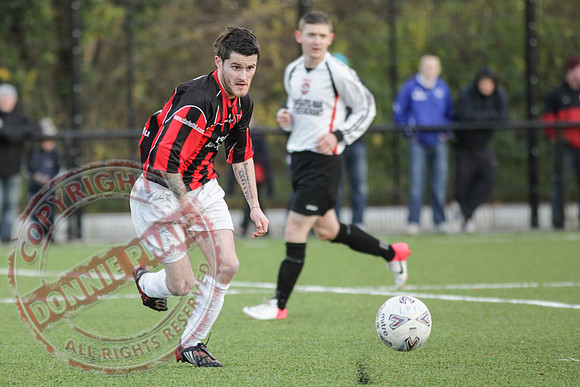 Lisnaskea Rovers (8) V Glebe United (0) in Irish Junior Cup.