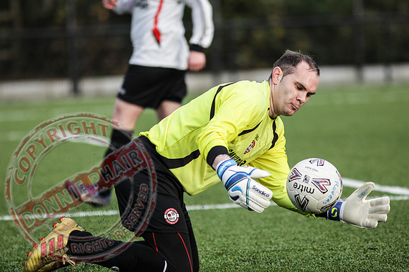 Lisnaskea Rovers (8) V Glebe United (0) in Irish Junior Cup.
