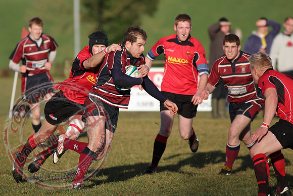 Enniskillen 1st XV (11) V Carrick (Carrickfergus) (0) in Rugby League.