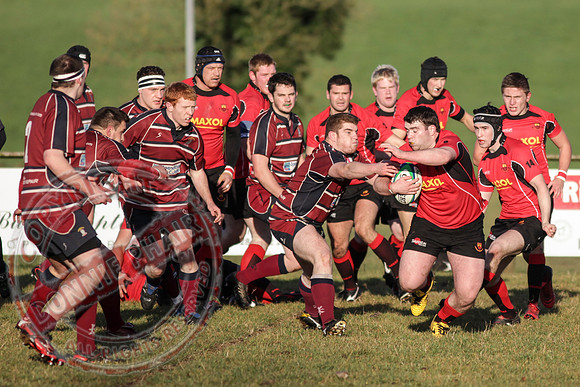 Enniskillen 1st XV (11) V Carrick (Carrickfergus) (0) in Rugby League.