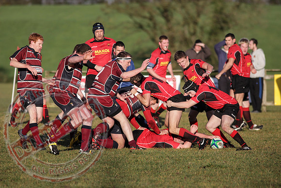 Enniskillen 1st XV (11) V Carrick (Carrickfergus) (0) in Rugby League.
