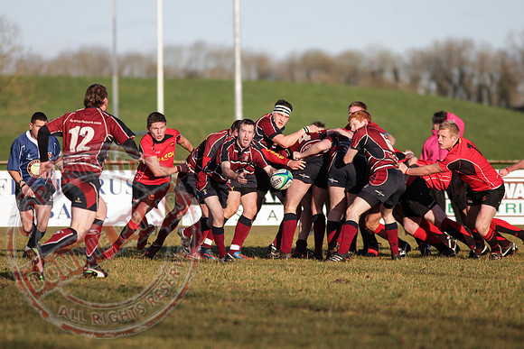 Enniskillen 1st XV (11) V Carrick (Carrickfergus) (0) in Rugby League.