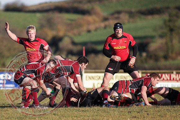 Enniskillen 1st XV (11) V Carrick (Carrickfergus) (0) in Rugby League.