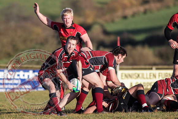 Enniskillen 1st XV (11) V Carrick (Carrickfergus) (0) in Rugby League.