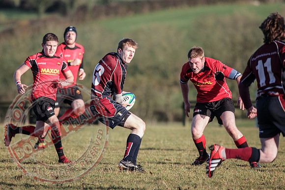 Enniskillen 1st XV (11) V Carrick (Carrickfergus) (0) in Rugby League.