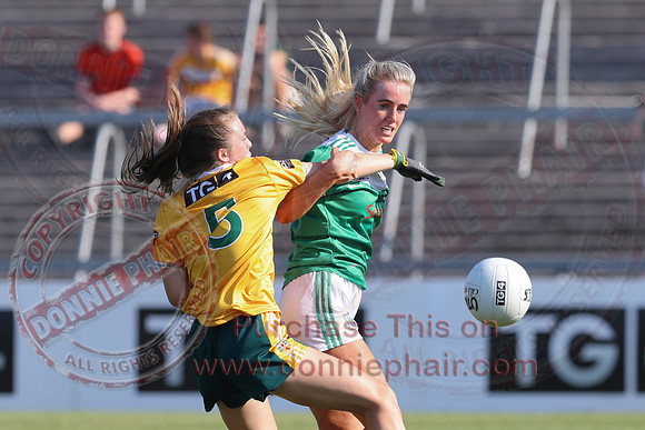 Antrim (3-15) V Fermanagh (0-11) in Ladies All Ireland GAA Football Junior Championship Final Replay-71
