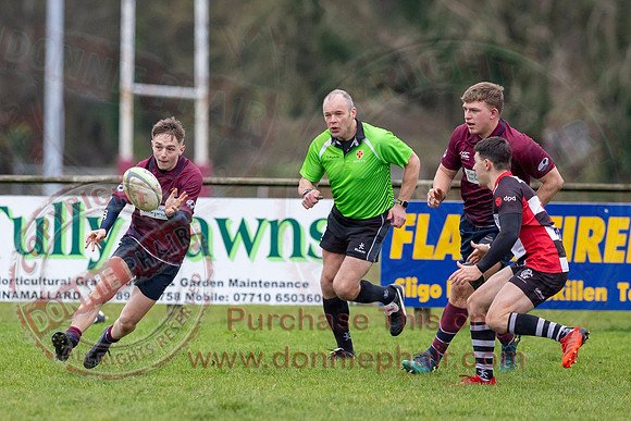 Enniskillen 1st XV (21) V Cooke 1st VX (12) in Ulster Rugby Championship Division One-5