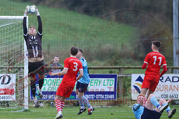 Enniskillen Rangers (3) V Enniskillen Town (1) in Mercer Football League-2