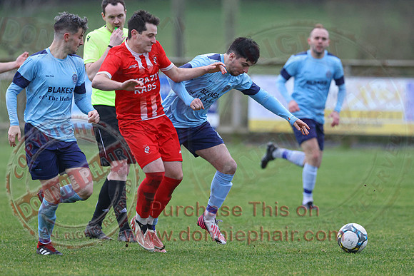 Enniskillen Rangers (3) V Enniskillen Town (1) in Mercer Football League-3