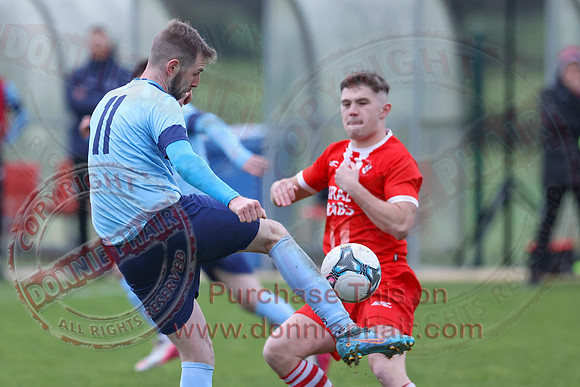 Enniskillen Rangers (3) V Enniskillen Town (1) in Mercer Football League-4