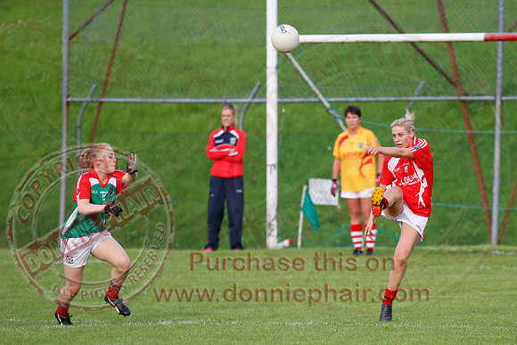 Lisnaskea (4-12) V Newtownbutler (4-6) in Ladies Intermediate GAA Football Championship Semi-Final.