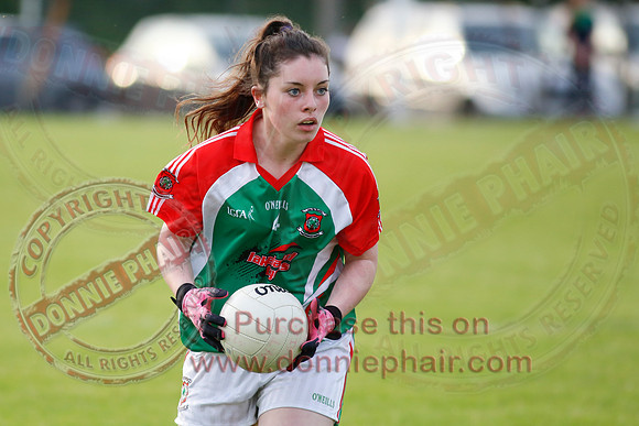Lisnaskea (4-12) V Newtownbutler (4-6) in Ladies Intermediate GAA Football Championship Semi-Final.