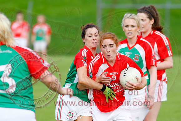 Lisnaskea (4-12) V Newtownbutler (4-6) in Ladies Intermediate GAA Football Championship Semi-Final.
