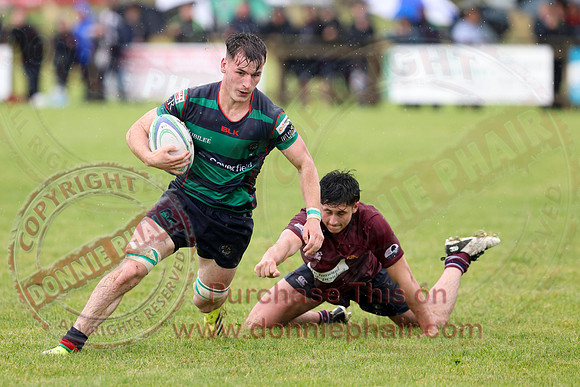 Enniskillen 1st XV (6) V Clogher Valley 1st XV (28) in Ulster Rugby Championship Division One-24