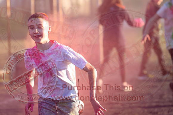 Enniskillen Royal Grammar School Colour Run-6