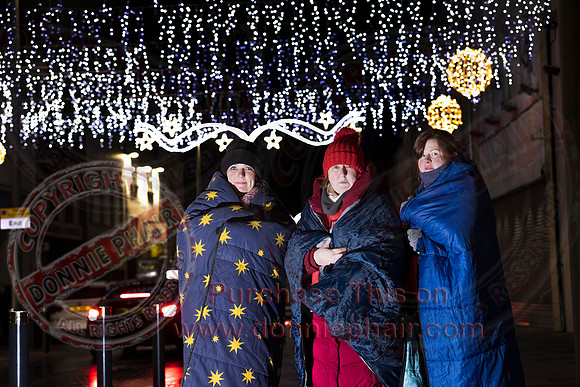 First Housing Charity Sleep Out at The Diamond , Enniskillen-7