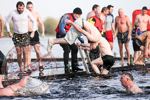 Galloon Island Charity Swim on New Year's Day.
