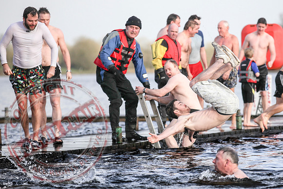 Galloon Island Charity Swim on New Year's Day.