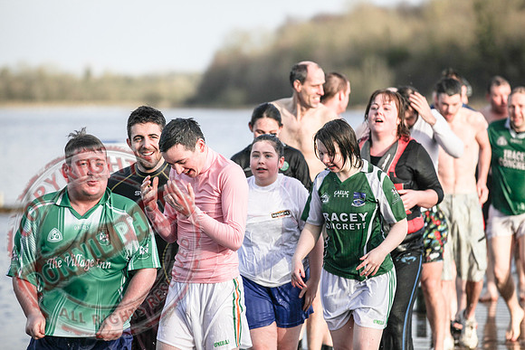 Galloon Island Charity Swim on New Year's Day.