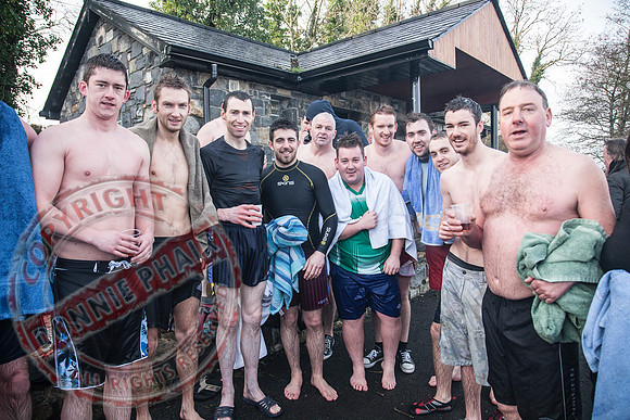 Galloon Island Charity Swim on New Year's Day.