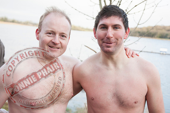 Galloon Island Charity Swim on New Year's Day.
