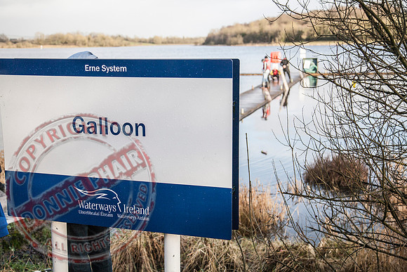 Galloon Island Charity Swim on New Year's Day.