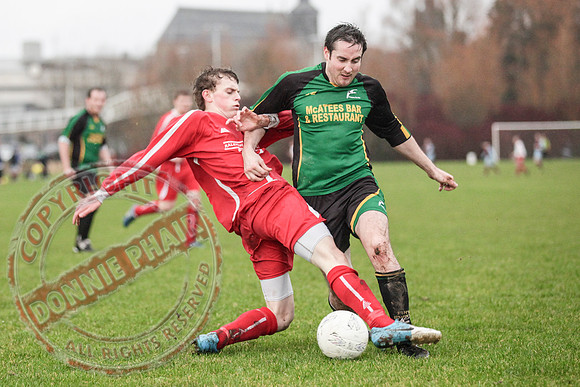 Enniskillen Rangers (2) V Fintona Swifts (0).