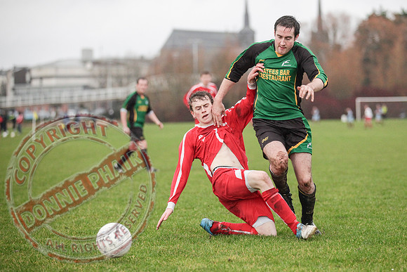 Enniskillen Rangers (2) V Fintona Swifts (0).