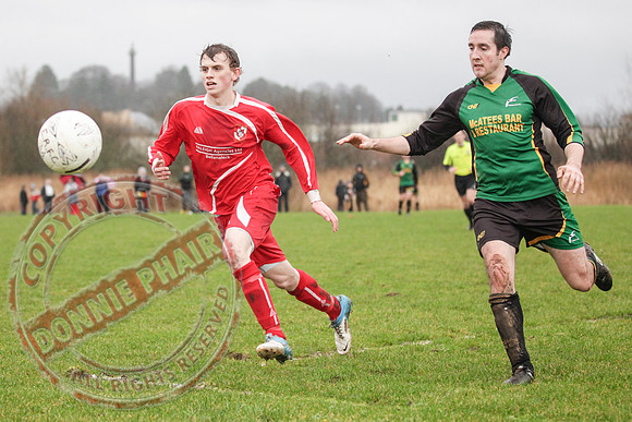 Enniskillen Rangers (2) V Fintona Swifts (0).
