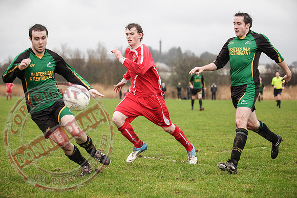 Enniskillen Rangers (2) V Fintona Swifts (0).