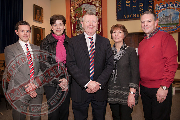 Youth Leadership Meeting in the District Orange Lodge, Enniskillen.
