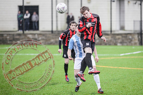 Lisnaskea Rovers (2) V Ardmore (1) in Irish Junior Cup.