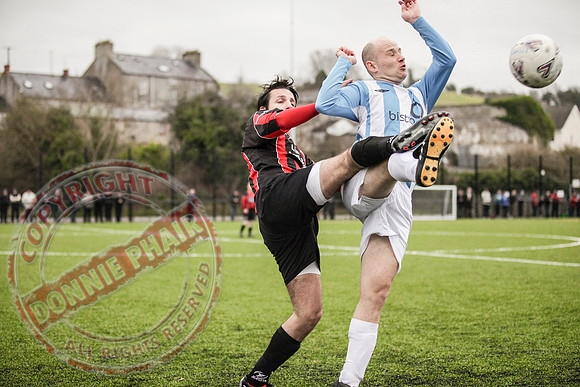 Lisnaskea Rovers (2) V Ardmore (1) in Irish Junior Cup.