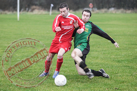 Enniskillen Rangers (2) V Fintona Swifts (0).