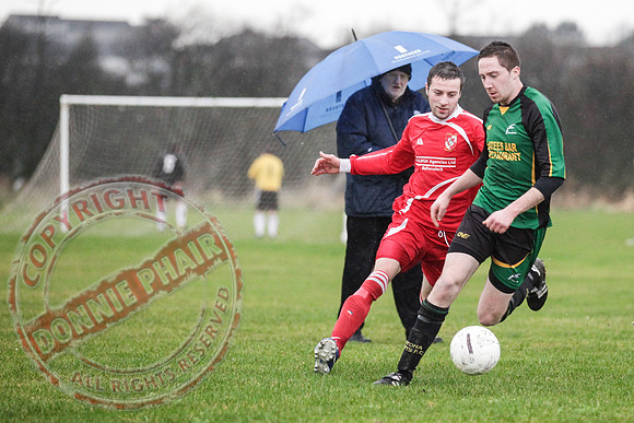Enniskillen Rangers (2) V Fintona Swifts (0).