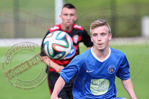Ballinamallard United Reserve (3) V Coleraine Reserve (2) in IFA Reserve League.