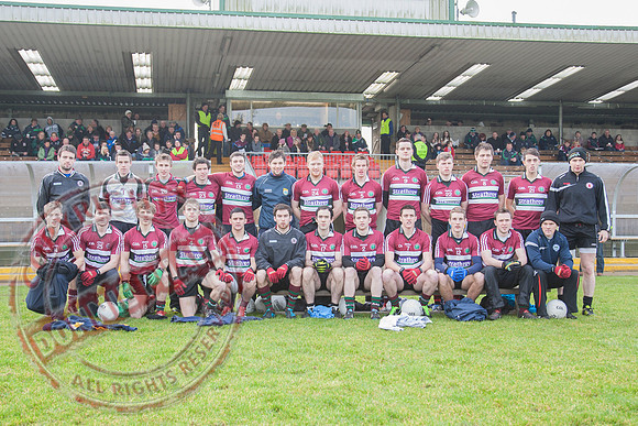 Fermanagh (2-15) V St. Mary's (1-5) in Dr. McKenna Cup.  Senior Men GAA Football.
