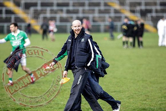 Fermanagh (2-15) V St. Mary's (1-5) in Dr. McKenna Cup.  Senior Men GAA Football.