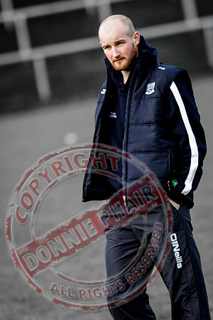 Fermanagh (2-15) V St. Mary's (1-5) in Dr. McKenna Cup.  Senior Men GAA Football.