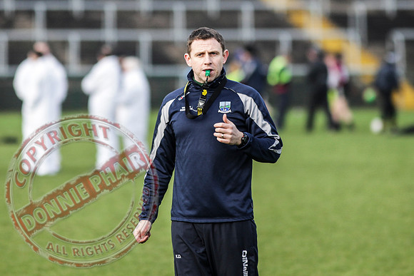 Fermanagh (2-15) V St. Mary's (1-5) in Dr. McKenna Cup.  Senior Men GAA Football.