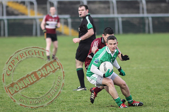 Fermanagh (2-15) V St. Mary's (1-5) in Dr. McKenna Cup.  Senior Men GAA Football.