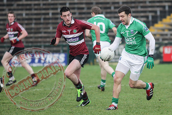Fermanagh (2-15) V St. Mary's (1-5) in Dr. McKenna Cup.  Senior Men GAA Football.