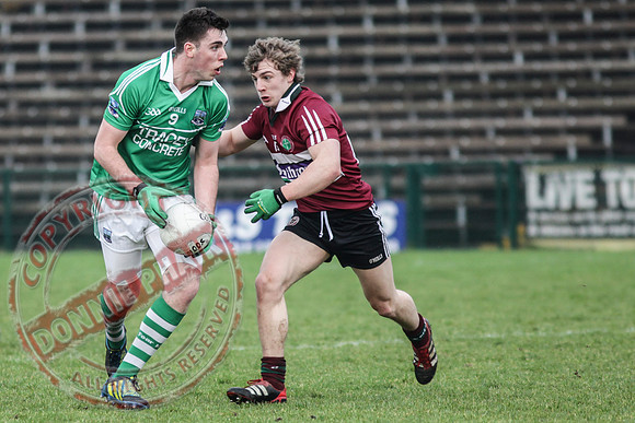 Fermanagh (2-15) V St. Mary's (1-5) in Dr. McKenna Cup.  Senior Men GAA Football.