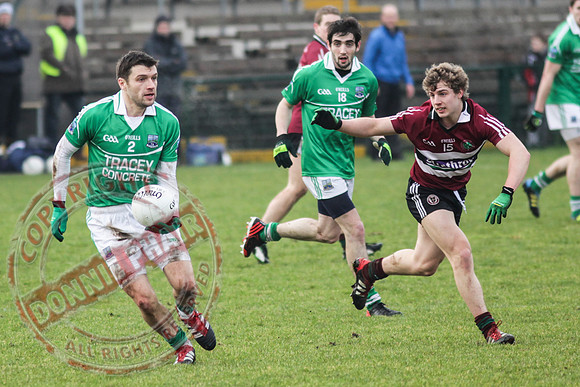 Fermanagh (2-15) V St. Mary's (1-5) in Dr. McKenna Cup.  Senior Men GAA Football.