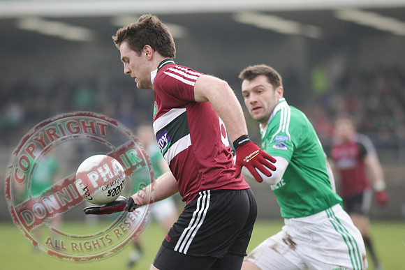 Fermanagh (2-15) V St. Mary's (1-5) in Dr. McKenna Cup.  Senior Men GAA Football.